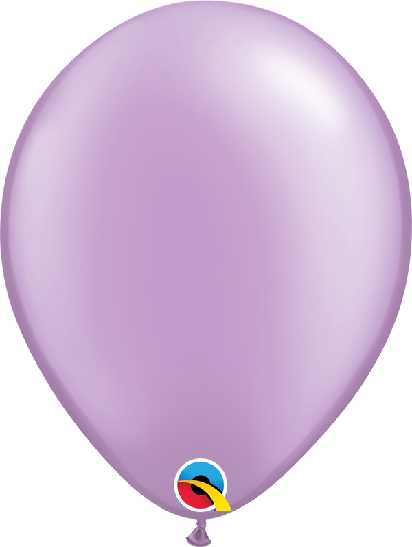 11" Qualatex Pastel Pearl Lavender Latex Balloons | 100 Count