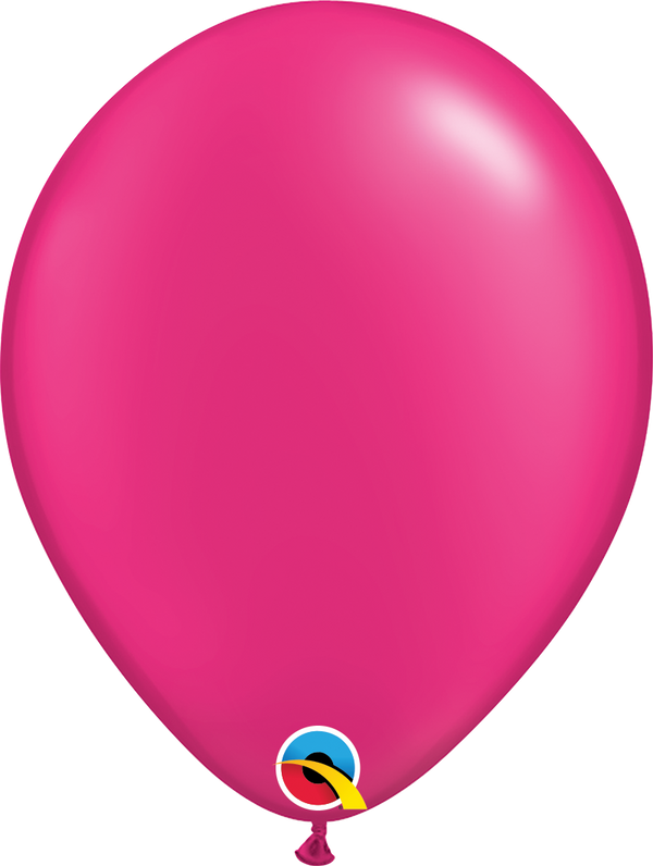 5" Qualatex Radient Pearl Magenta Latex Balloons | 100 Count