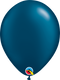 11" Qualatex Radient Pearl Midnight Blue Latex Balloons | 100 Count