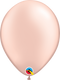 11" Qualatex Pastel Pearl Peach Latex Balloons | 100 Count
