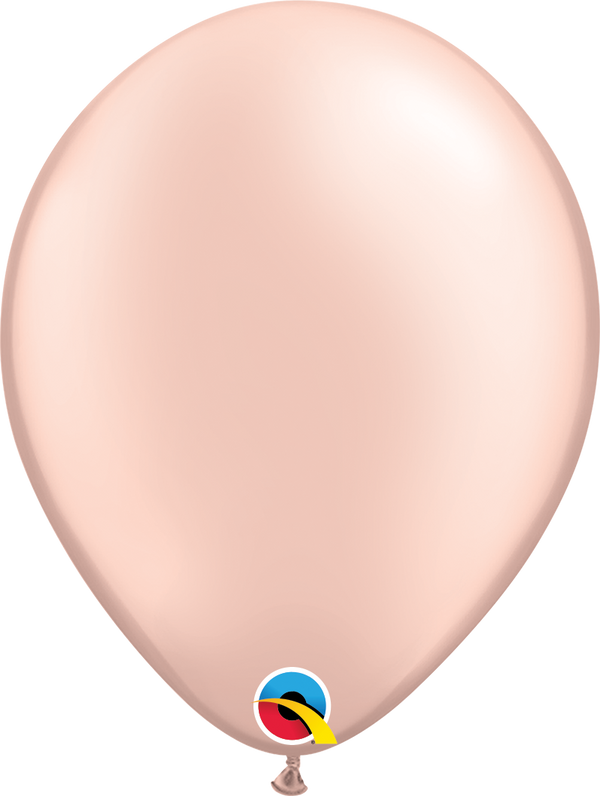 5" Qualatex Pastel Pearl Peach Latex Balloons | 100 Count