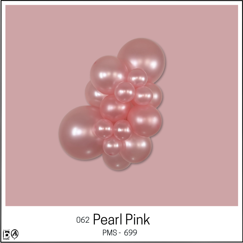 11" Sempertex  Satin Pearl Pink Latex Balloons | 100 Count