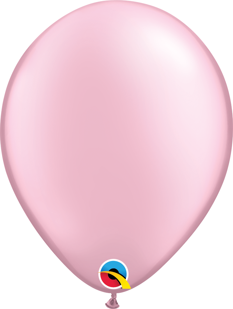 16" Qualatex Pastel Pearl Pink Latex Balloons | 50 Count