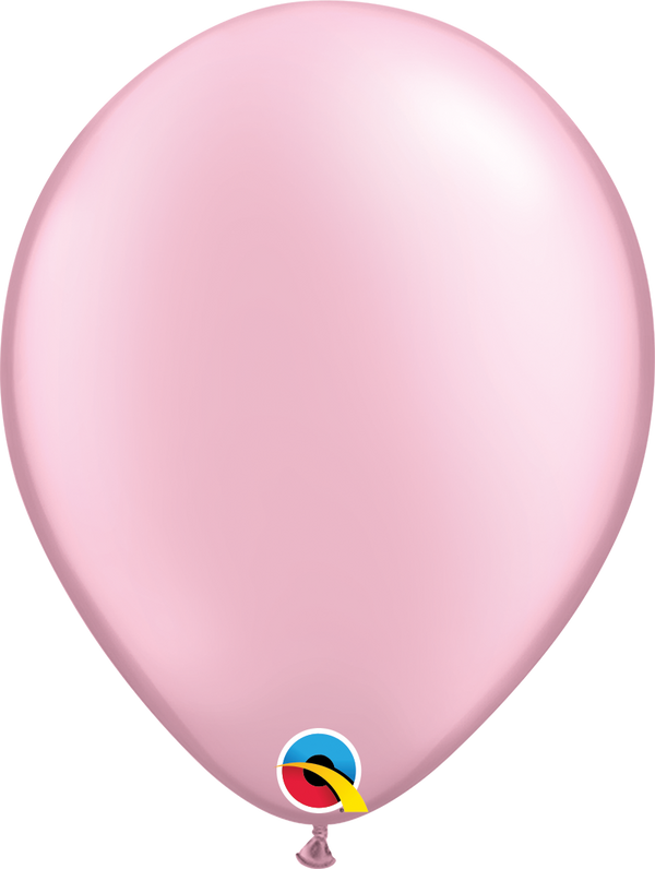 16" Qualatex Pastel Pearl Pink Latex Balloons | 50 Count