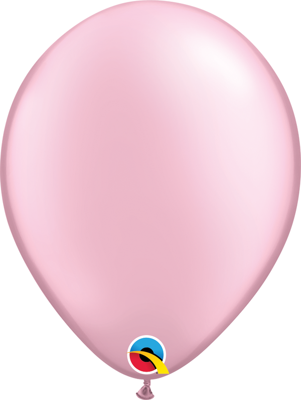 5" Qualatex Pastel Pearl Pink Latex Balloons | 100 Count