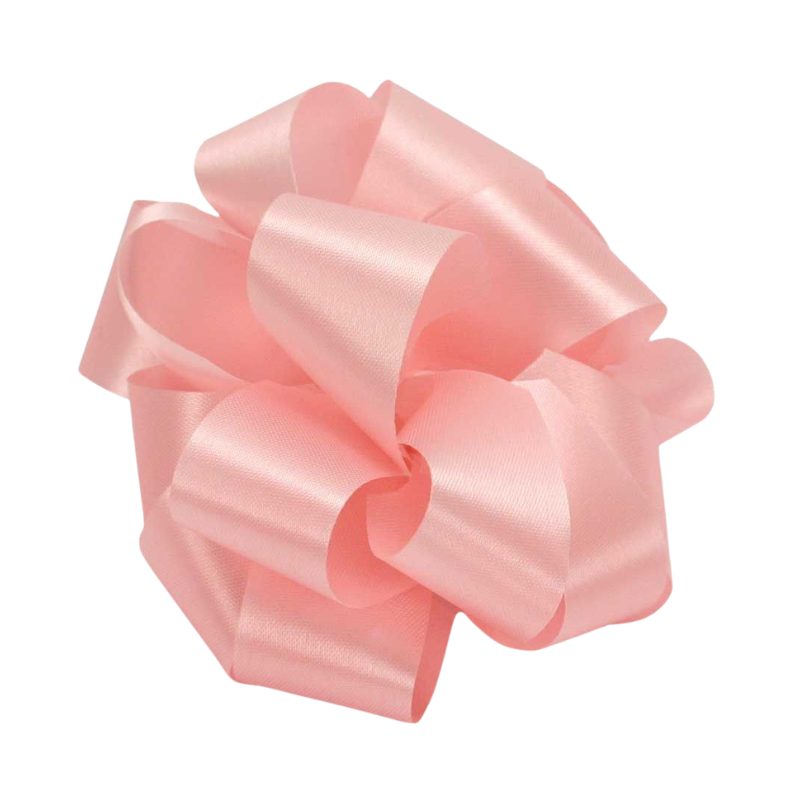 #9 Geme Pink Satin Lustre Ribbon - 1 5/16" Wide, 100 Yards Long | 1 Spool