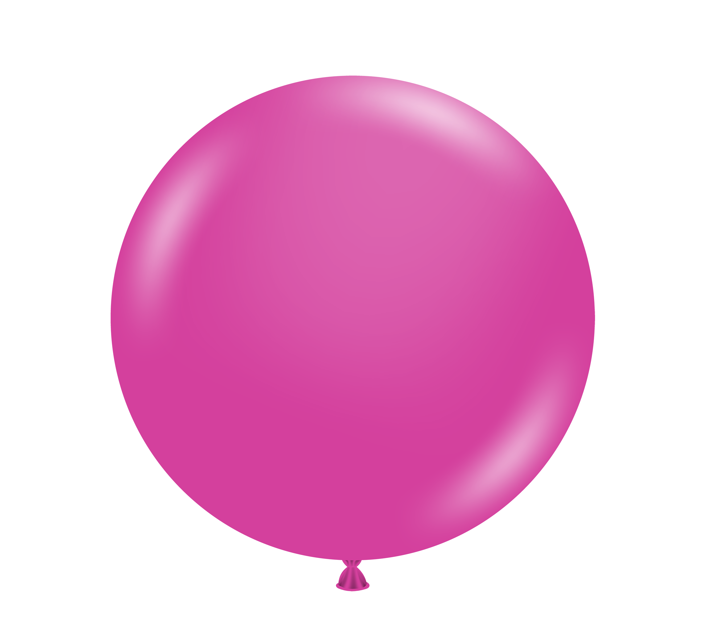 36" TUFTEX Pixie - Fuchsia Latex Balloons - 3 Foot Giant | 2 Count