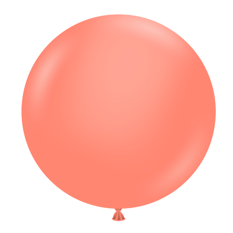 Globos de látex TUFTEX Poppy de 24" | Paquete de 25 unidades