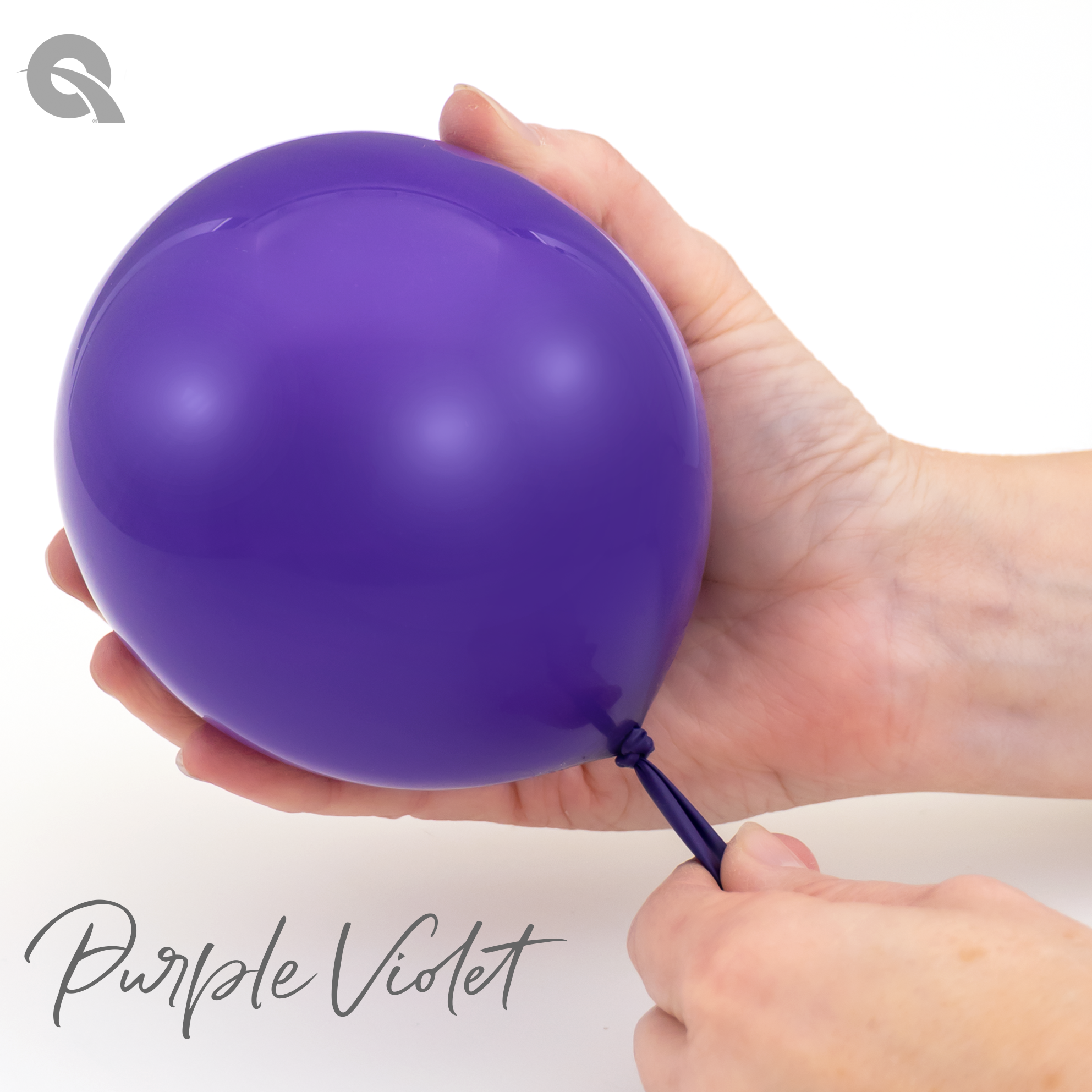 16" Qualatex Fashion Purple Violet Latex Balloons | 50 Count