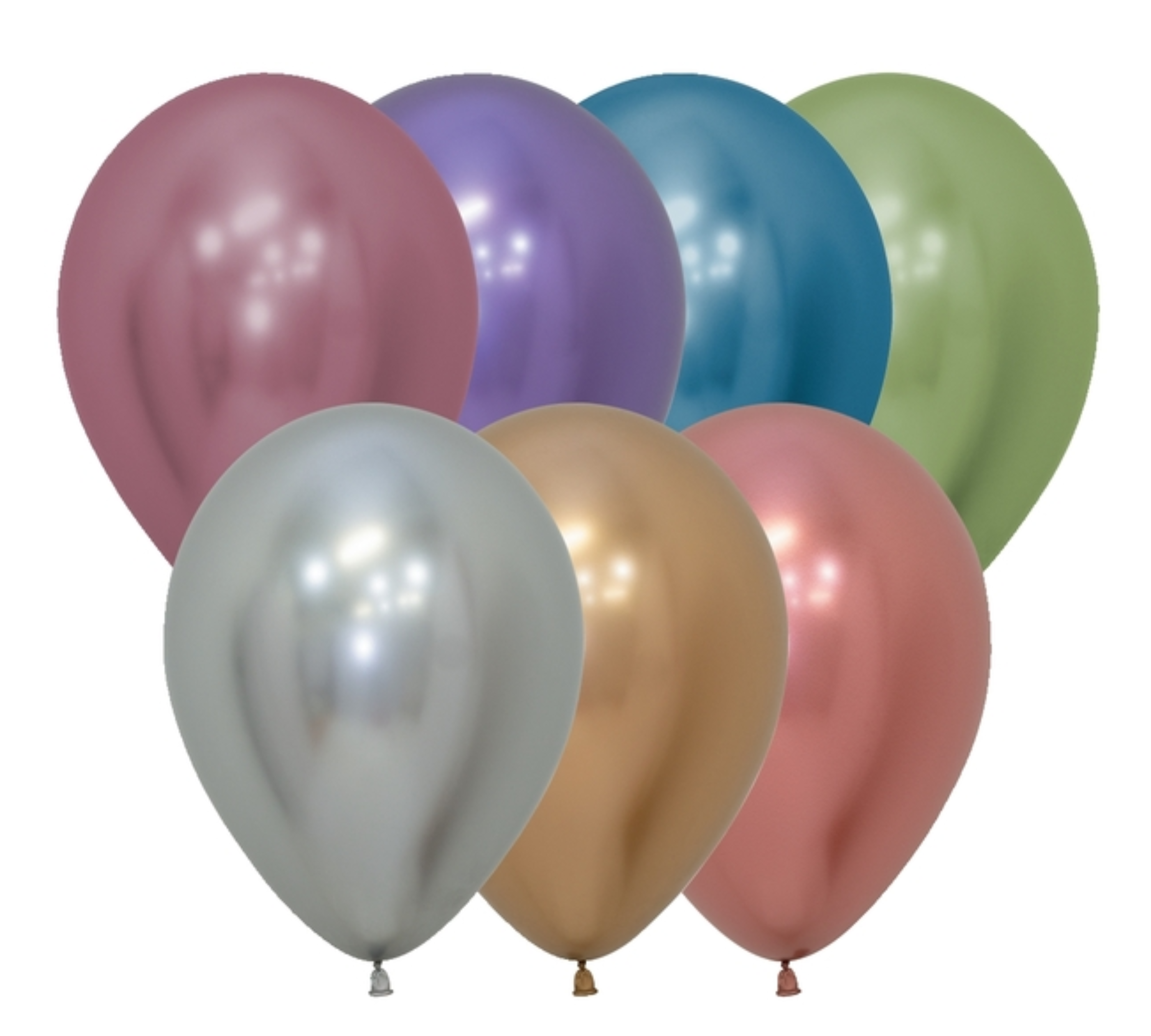 5" Sempertex Reflex Assortment Latex Balloons | 100 Count