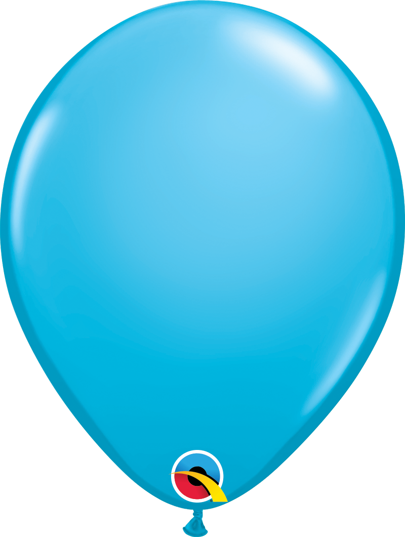 11" Qualatex Fashion Robin's Egg Blue Latex Balloons | 100 Count