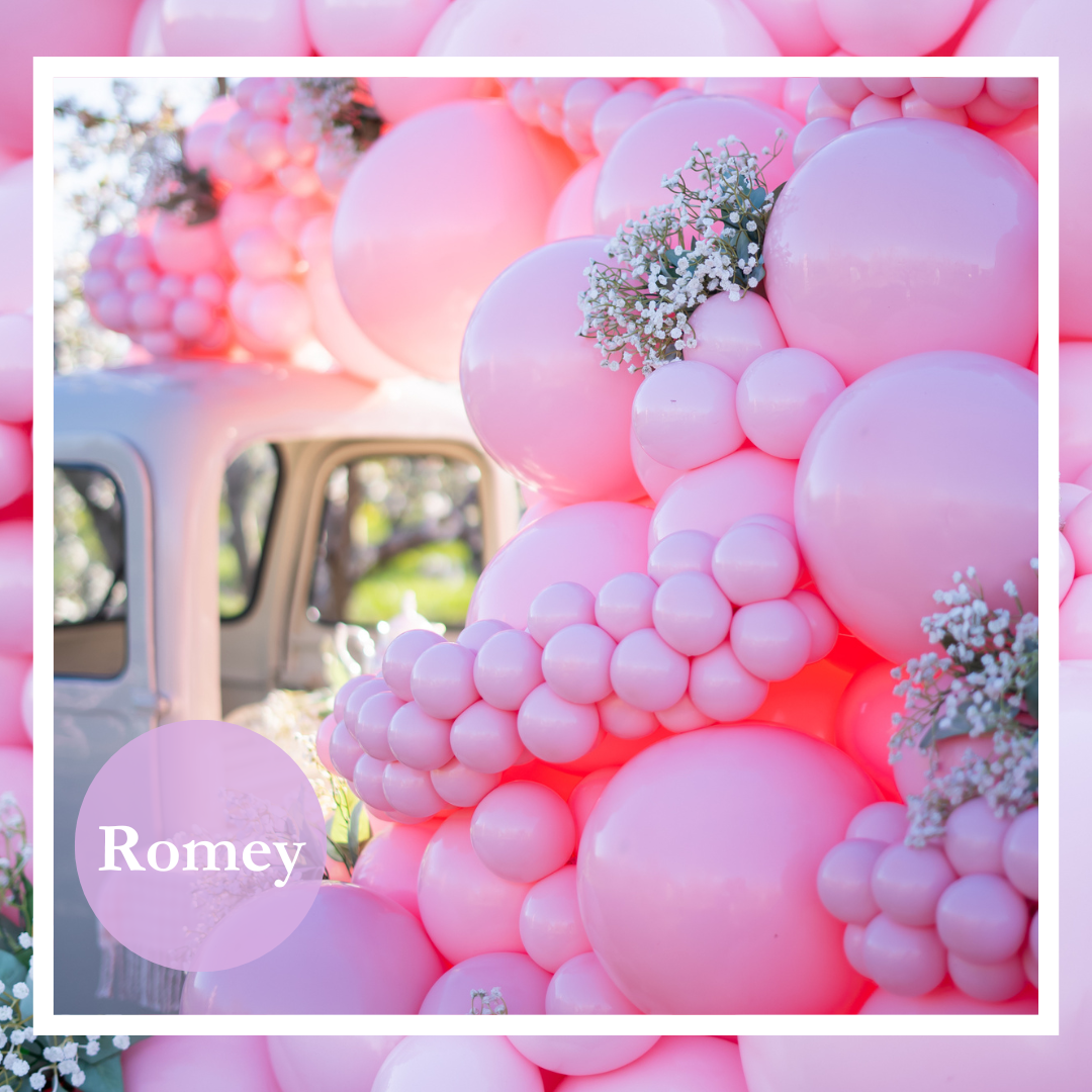 5" TUFTEX Pearlized Romey Latex Balloons | 50 Count