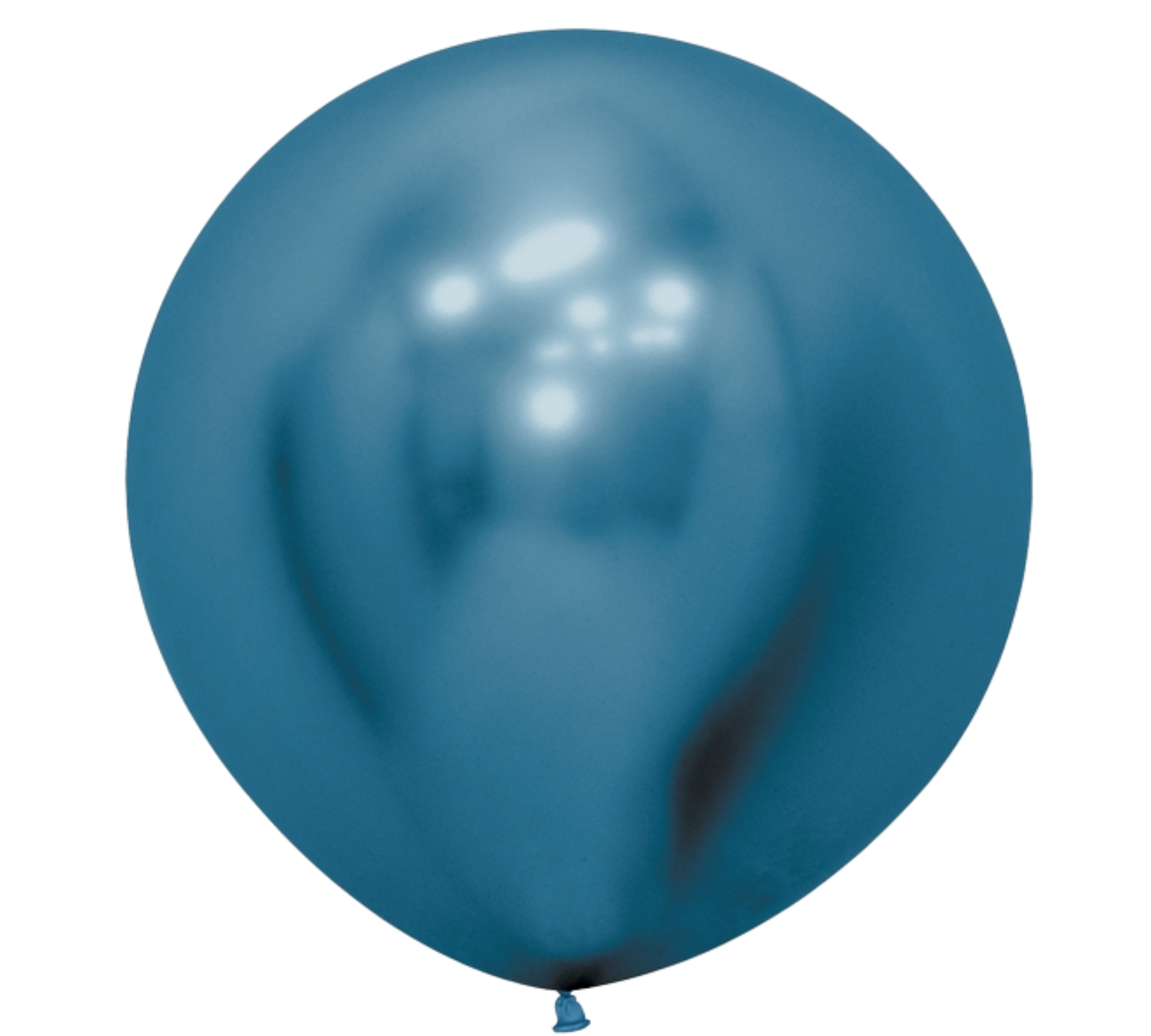 24" Sempertex Reflex Blue Latex Balloons | 10 Count