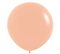36" Sempertex Deluxe Peach Blush Latex Balloons - 3 Foot Giant | 2 Count