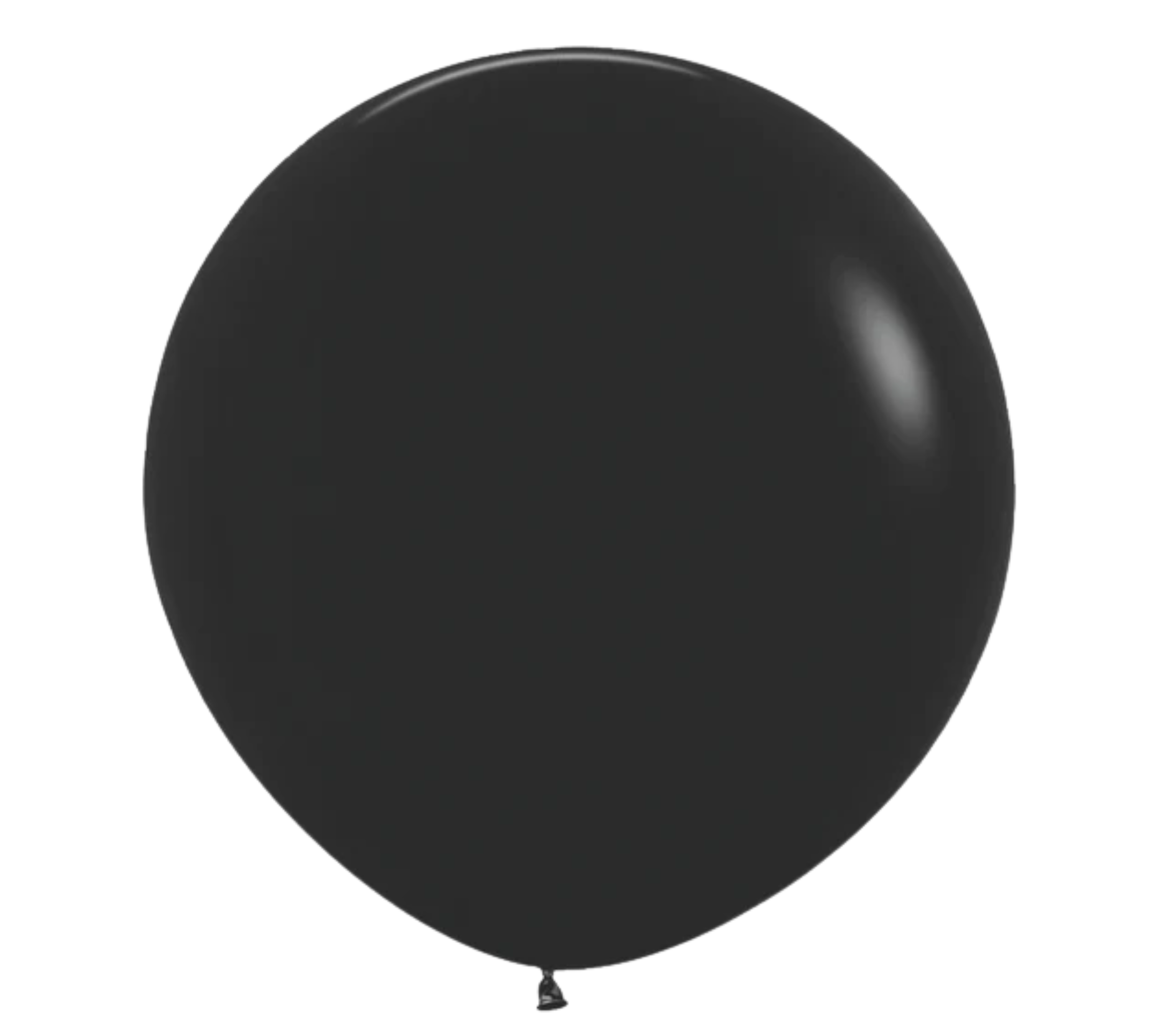 Ballon Mylar Coeur Noir (Onyx Black)