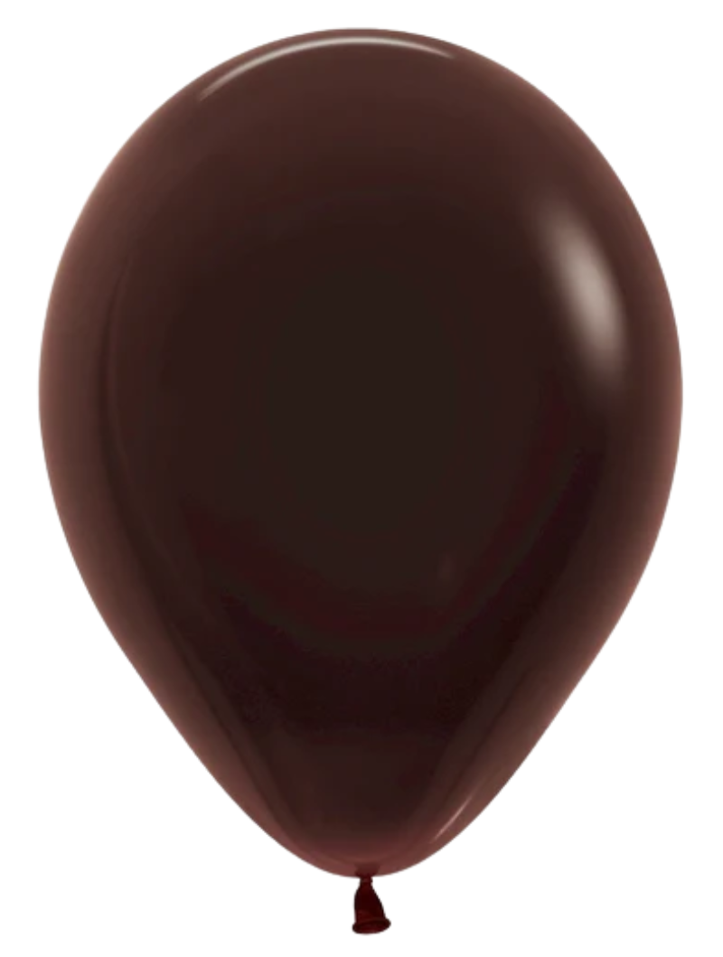 5" Sempertex Deluxe Chocolate Latex Balloons | 100 Count
