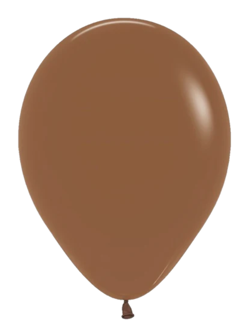 11" Sempertex Deluxe Coffee Latex Balloons | 100 Count