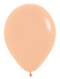 5" Sempertex Deluxe Peach Blush Latex Balloons | 100 Count