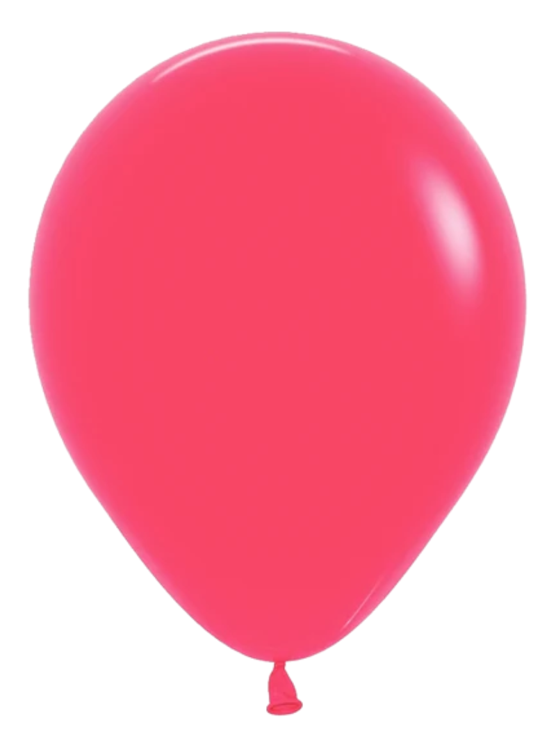 5" Sempertex Deluxe Raspberry Latex Balloons | 100 Count