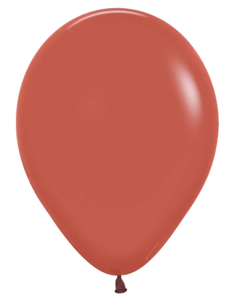 5" Sempertex Deluxe Terracotta Latex Balloons | 100 Count
