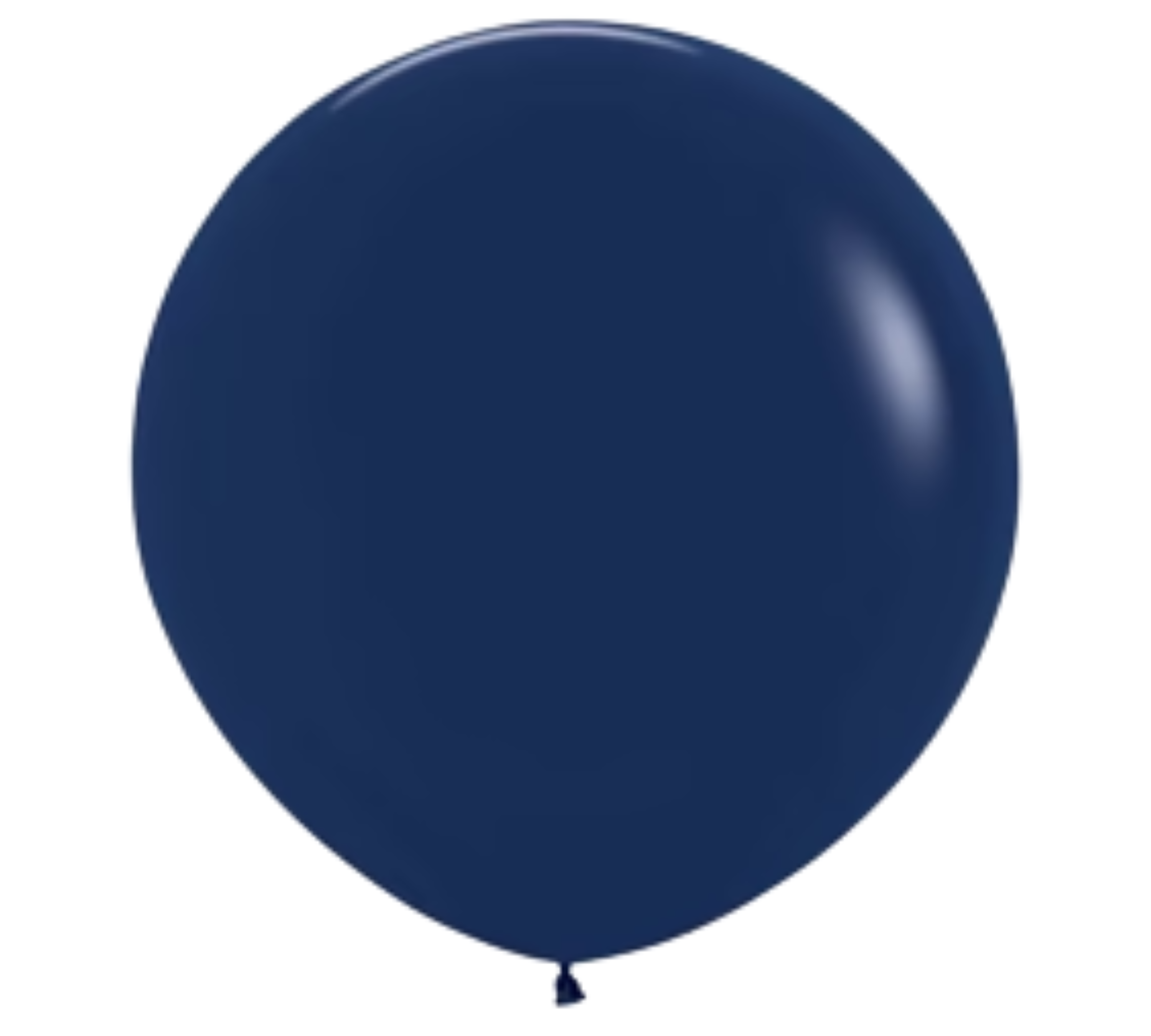 24" Sempertex Fashion Navy Latex Balloons | 10 Count