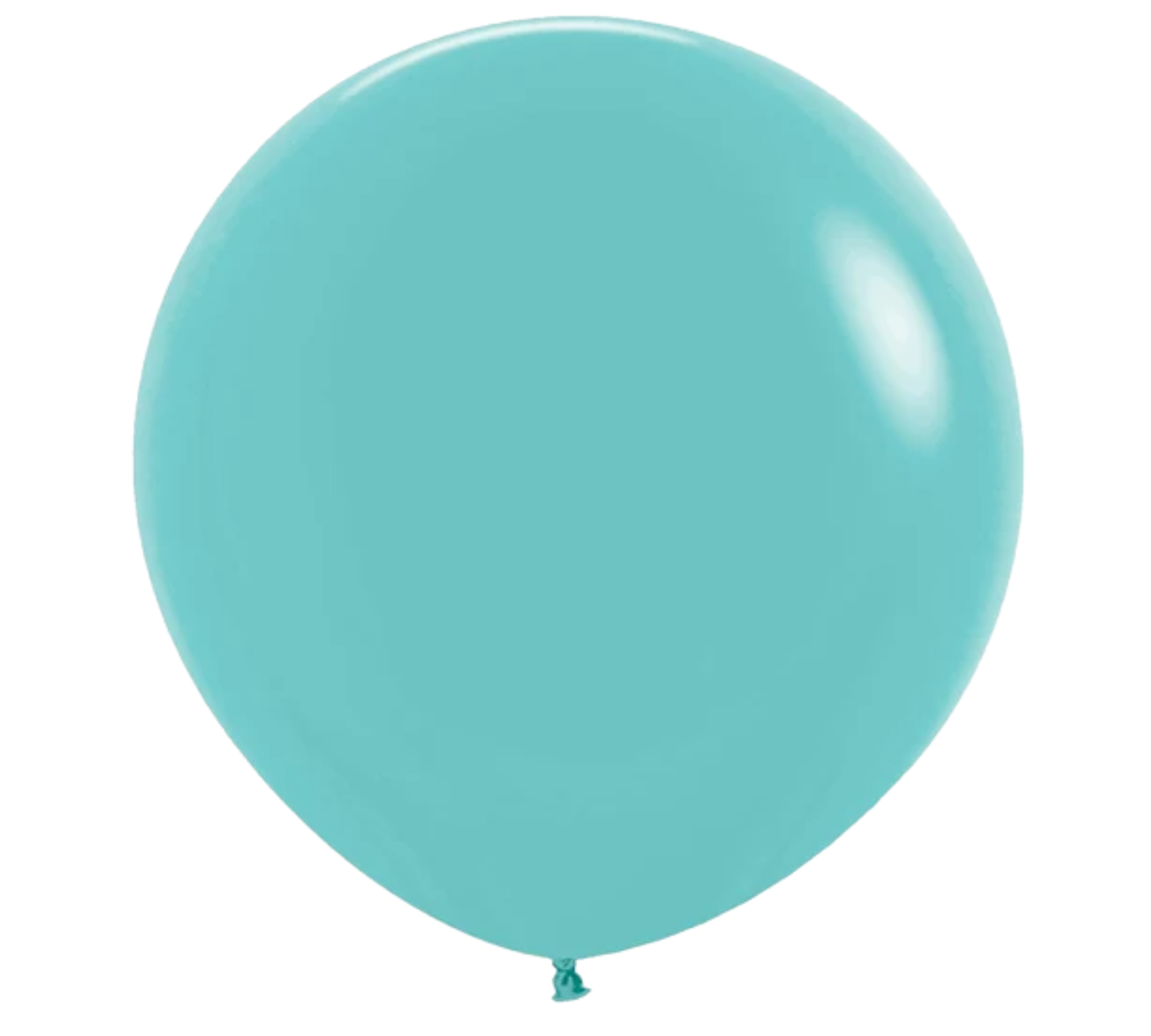 24" Sempertex Fashion Robin's Egg Blue Latex Balloons | 10 Count