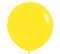 24" Sempertex Fashion Yellow Latex Balloons | 10 Count