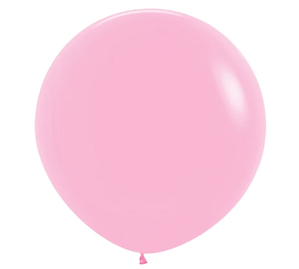 24" Sempertex Fashion Bubble Gum Pink Latex Balloons | 10 Count