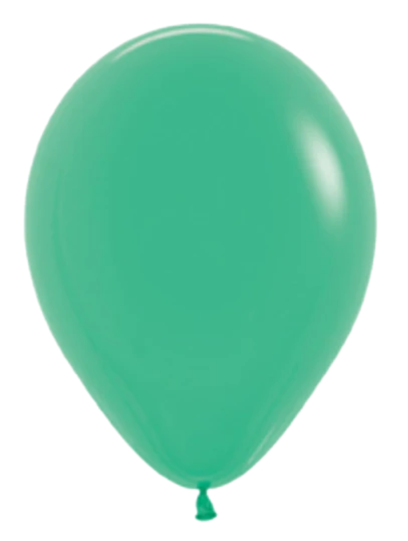 5" Sempertex Fashion Green Latex Balloons | 100 Count