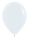 5" Sempertex Fashion White Latex Balloons | 100 Count