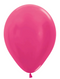 5" Sempertex Metallic Pearlized Fuchsia Latex Balloons | 100 Count