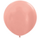 24" Sempertex Metallic Pearlized Rose Gold Latex Balloons | 10 Count