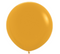 24" Sempertex Deluxe Mustard Latex Balloons | 10 Count