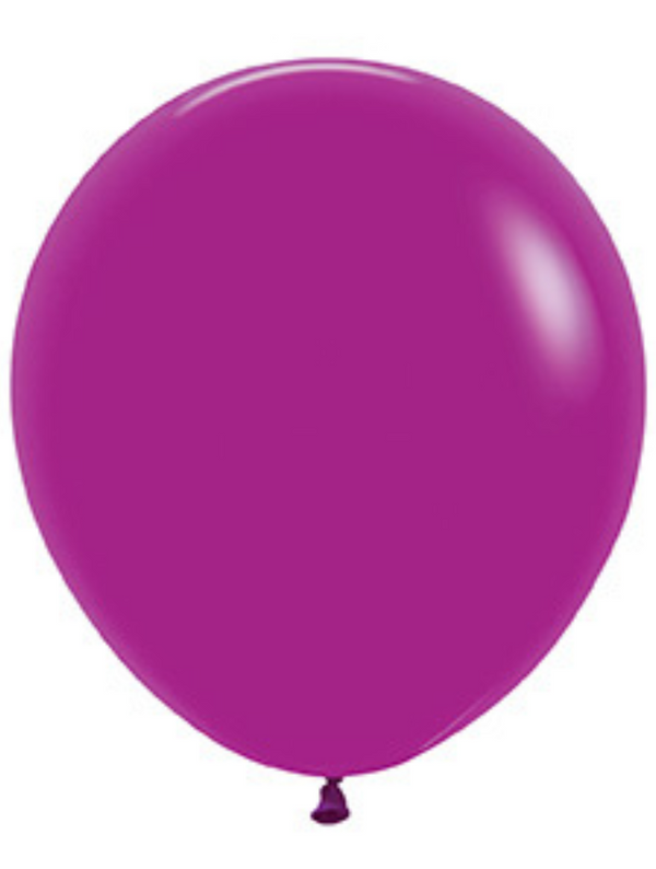 18" Sempertex Deluxe Purple Orchid Latex Balloons | 25 Count