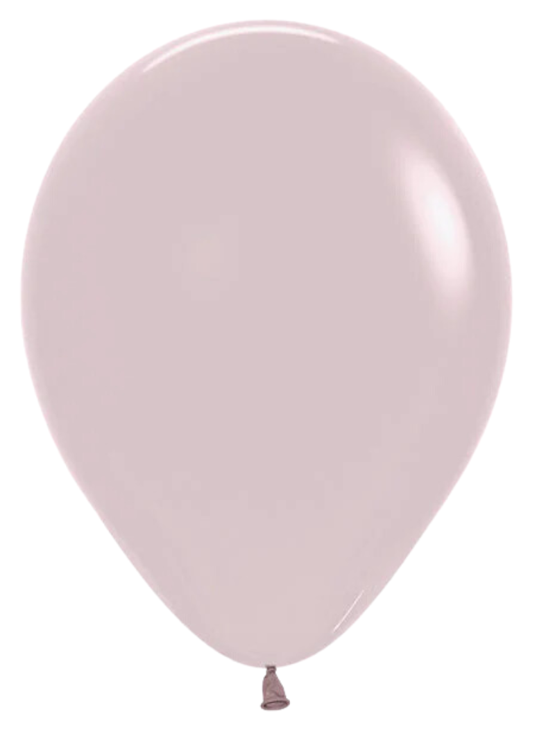 5" Sempertex Pastel Dusk Rose Latex Balloons | 100 Count