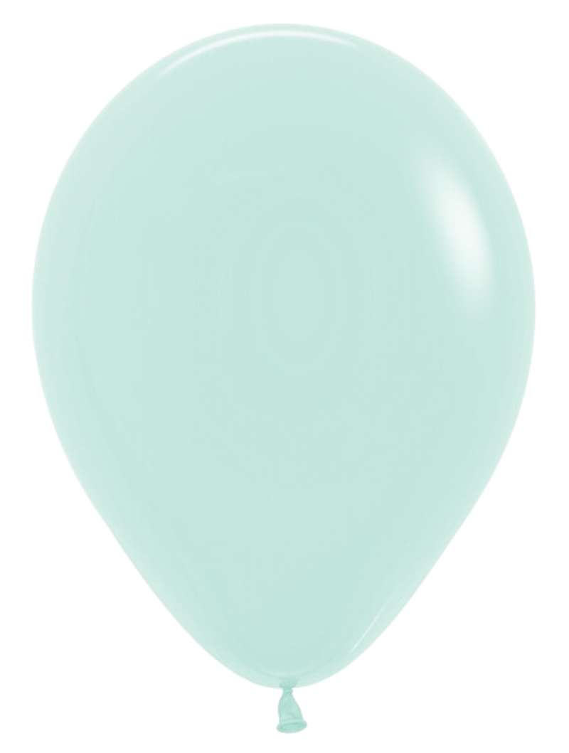 11" Sempertex Pastel Matte Green Latex Balloons | 100 Count