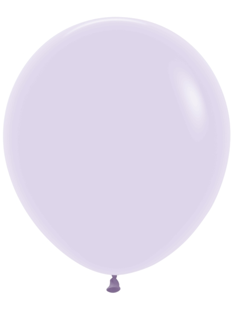 18" Sempertex Pastel Matte Lilac Latex Balloons | 25 Count