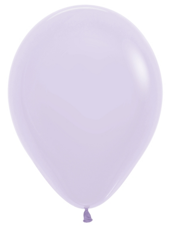 11" Sempertex Pastel Matte Lilac Latex Balloons | 100 Count