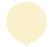 36" Sempertex Pastel Matte Yellow Latex Balloons - 3 Foot Giant | 2 Count