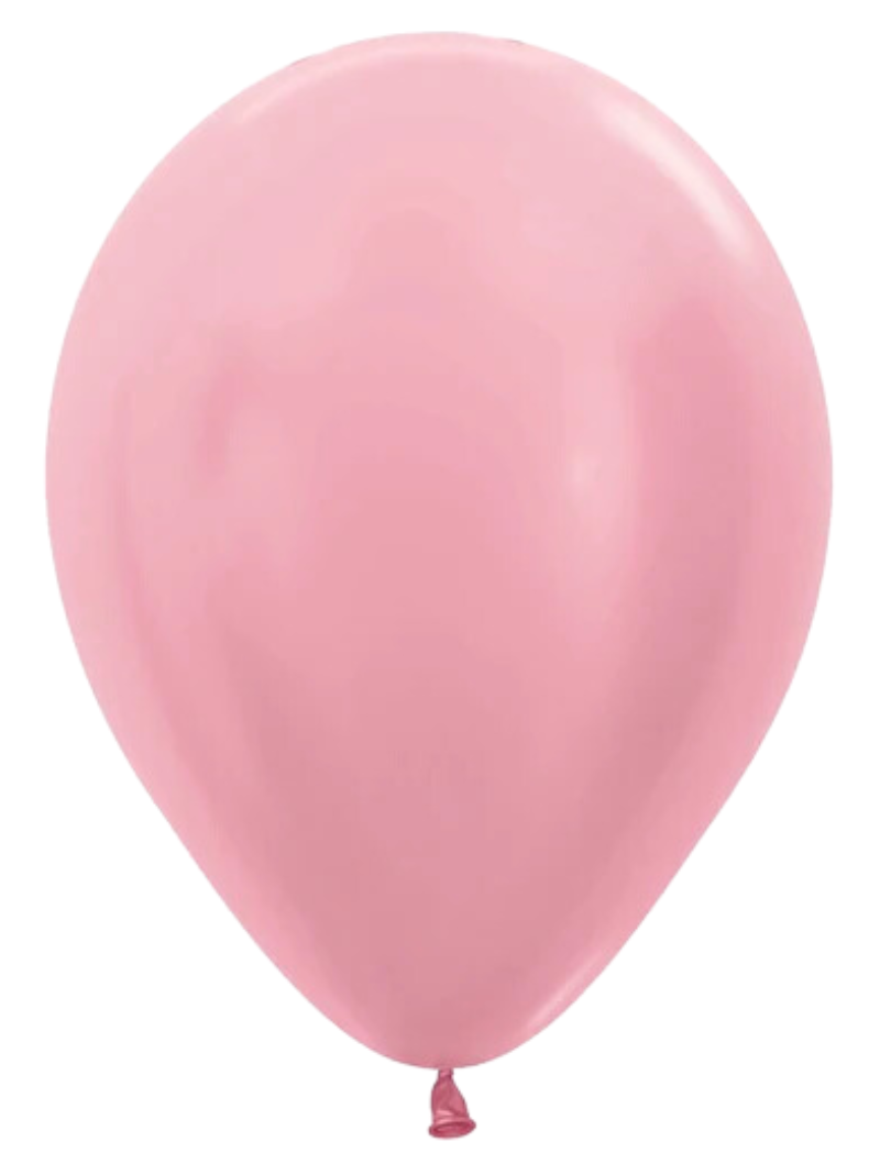 11" Sempertex  Satin Pearl Pink Latex Balloons | 100 Count