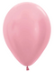 5" Sempertex  Satin Pearl Pink Latex Balloons | 100 Count