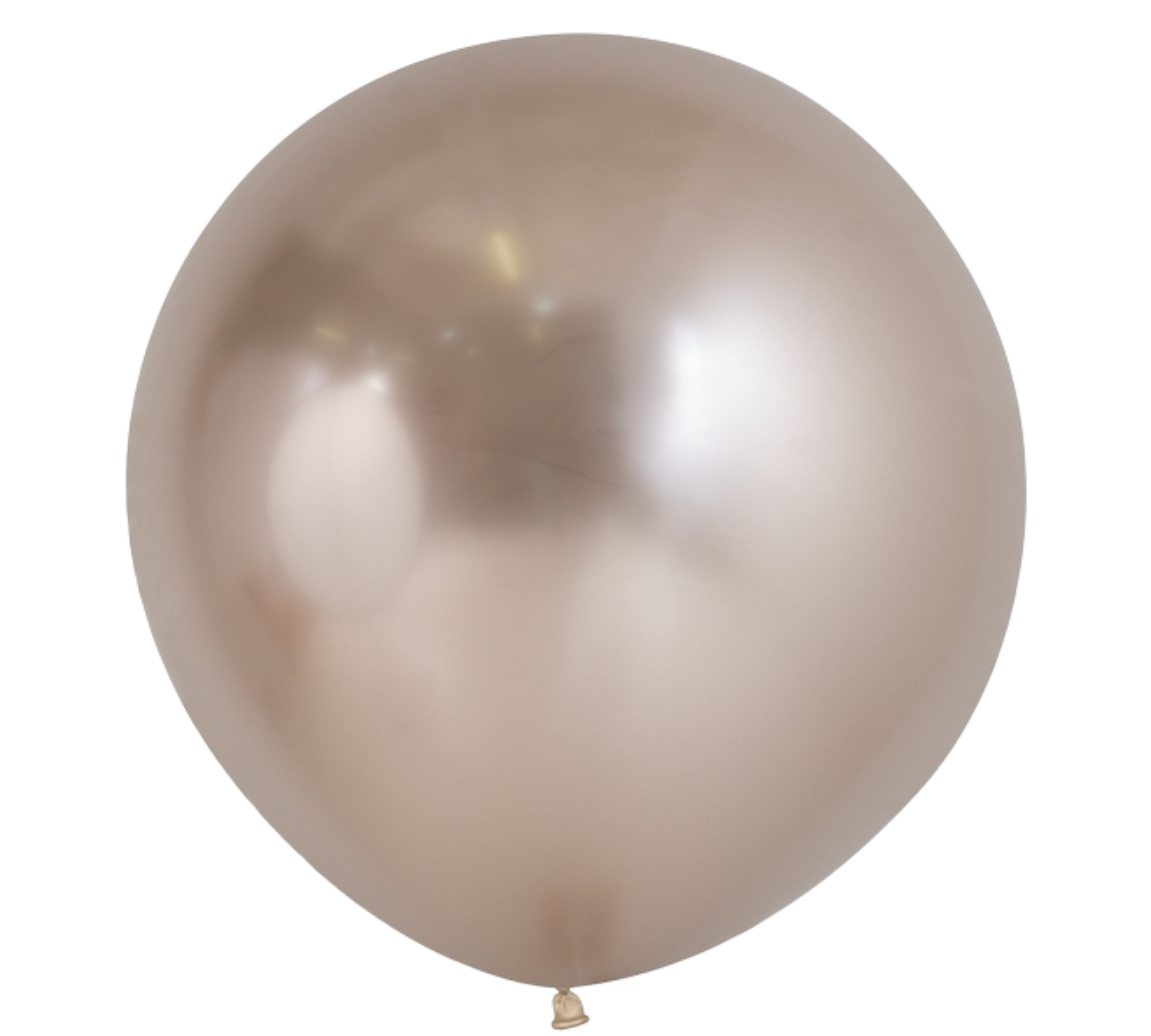 24" Sempertex Reflex Champagne Latex Balloons | 10 Count