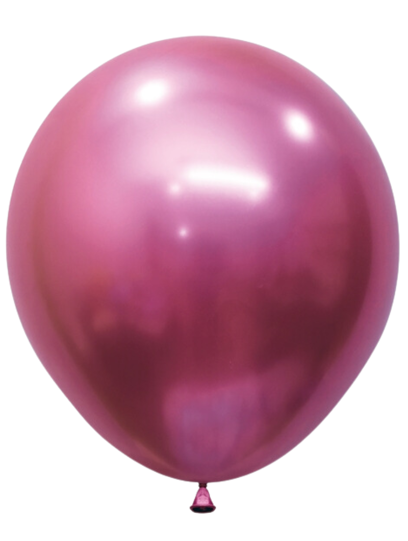 18" Sempertex Reflex Fuchsia Latex Balloons | 15 Count
