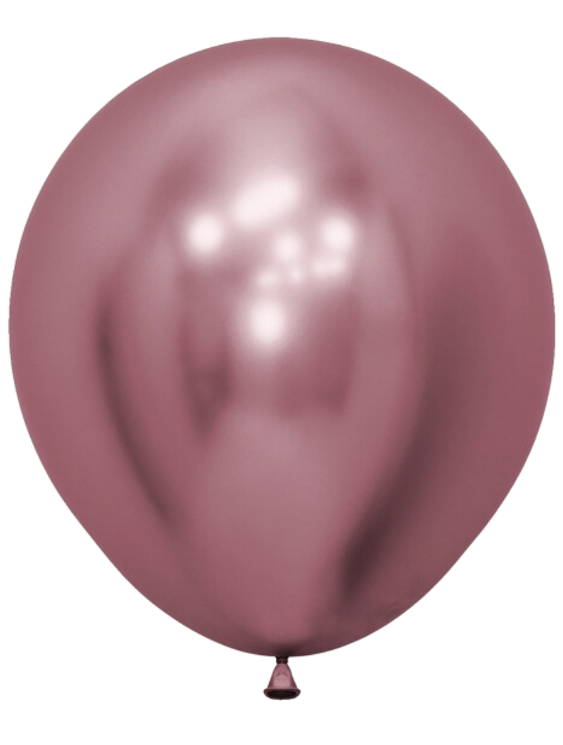 18" Sempertex Reflex Pink Latex Balloons | 15 Count