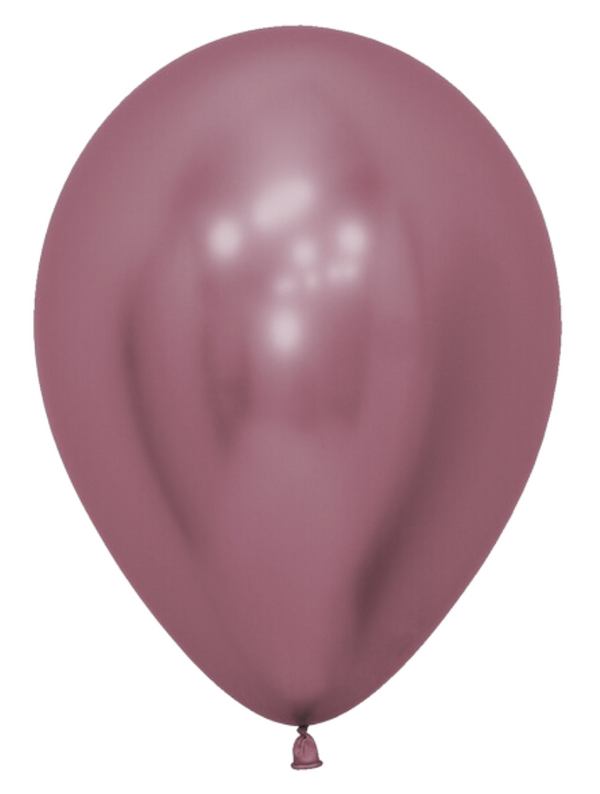 5" Sempertex Reflex Pink Latex Balloons | 100 Count