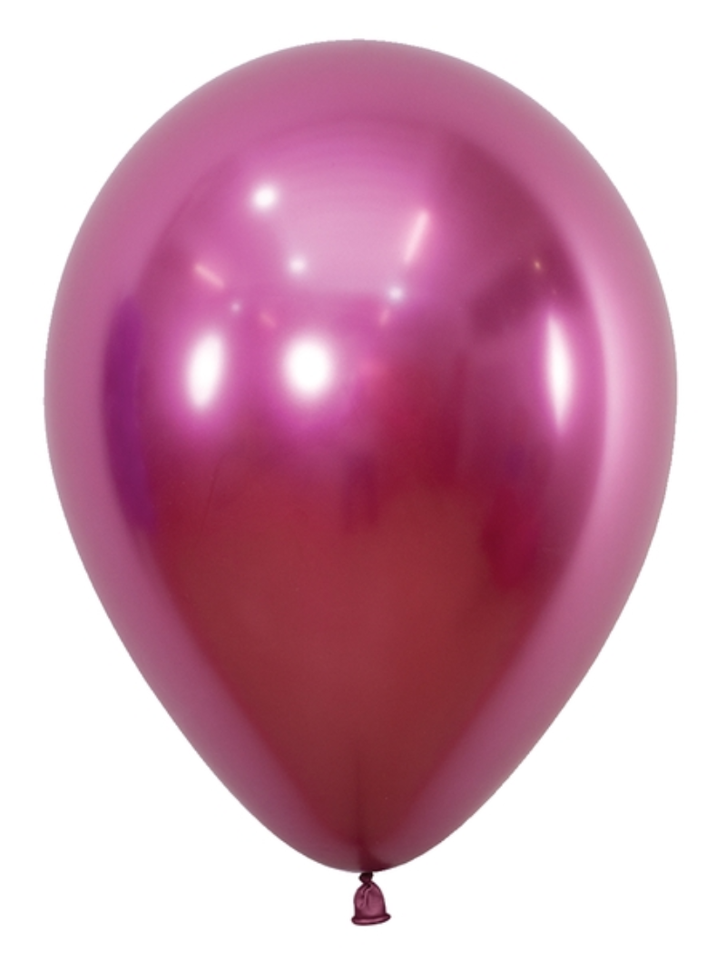 5" Sempertex Reflex Fuchsia Latex Balloons | 100 Count