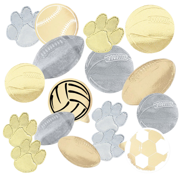 Pegatinas de cinta de papel de aluminio Spirit 50 ct.