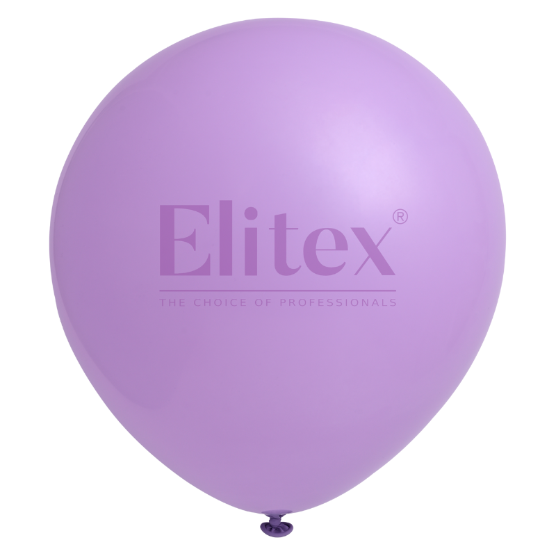 12" Elitex Spring Lilac Pastel Round Latex Balloons | 50 Count