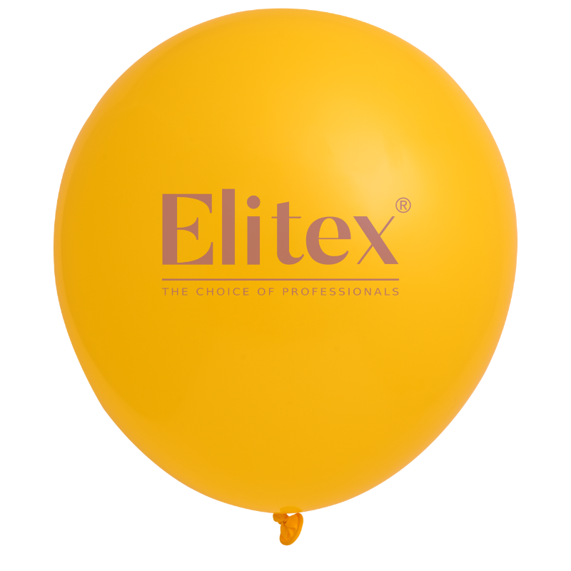 12" Elitex Sweet Corn Standard Round Latex Balloons | 50 Count