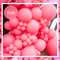 17" TUFTEX Taffy - Coral Pink Latex Balloons | 72 Count